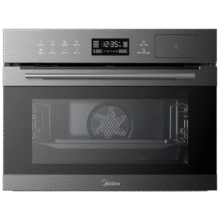 美的（Midea）嵌入式蒸烤箱一体机 55L大容量搪瓷内胆家用蒸箱烤箱 蒸烤炸三合一 智能NFC BS5055W厨房家电2999元