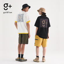 金利来 g+潮牌圆领T恤ETSEG853015-99-黑色70.84元