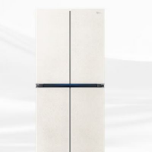 美的 餐边柜427零嵌入式冰箱45cm超薄十字除菌三循环风冷 BCD-427WUSGPZM月光米4880.52元（需领券，下单返400元，晒单返100元）