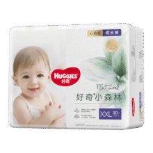 好奇（Huggies）心钻装小森林拉拉裤XXL30片(15kg以上)加加大号尿不湿超薄拉拉裤121.6元 (券后省0.88,月销1w+)