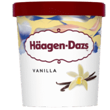 PLUS会员：Haagen-Dazs哈根达斯 经典香草口味冰淇淋 100ml/杯*任选8件104.8元包邮（合13.1元/件）