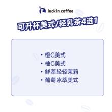 瑞幸咖啡 可升杯美式/轻乳茶4选1 大杯8.9元