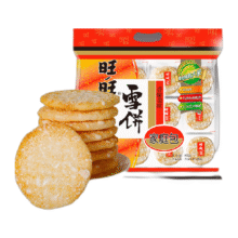 88vip：旺旺米果雪饼休闲膨化食品400g×5件41.27元(合8.25元/件）+4.9元淘金币