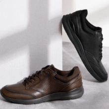 Ecco 爱步 Irving欧文系列 男士真皮透气休闲鞋511734￥584.55