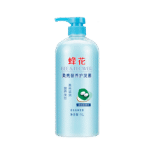 蜂花柔亮营养护发素1L蚕丝蛋白保湿补水护发减少分叉柔顺修护家庭装 柔亮护发素 1L*1瓶 柔亮21.1元