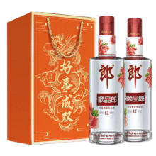 预售：郎酒顺品郎红顺  浓酱兼香型纯粮白酒  新老包装随机发货 45度 480mL 2瓶 礼盒79元（需领券）