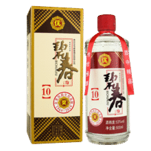 碧春酒碧春10酱香型白酒53度【贵州老字号】高度白酒粮食酒宴请送礼 53%vol 500mL 1瓶128元