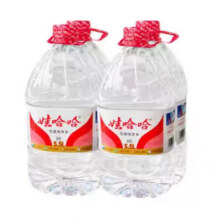PLUS会员：娃哈哈 桶装 纯净水 5.5L*4桶78.6元（合26.2元/件）