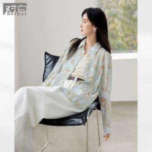 对白 2025春装 莱赛尔女式长袖衬衫89元