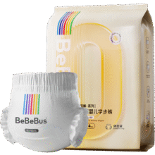 bebebus超裤成长裤XL4片透气超薄拉拉学步裤试用装【品牌直供 安心品质】5.53元