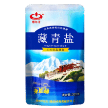 察尔汗 藏青盐 320g 未加碘 3袋 总重1.92斤