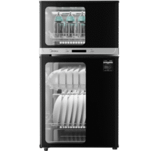 美的（Midea）消毒柜家用 餐具碗柜碗筷茶杯消烘一体机 小型立式  77L三层 高温二星级 【国家补贴】80R05380.12元