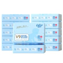 88VIP：可心柔 V9婴儿保湿柔纸巾 100抽*12包*2件合41.26元/件，82.51元包邮+529淘金币（需领券）