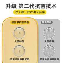 炊大皇小黄鸭菜板抗菌防霉家用水果砧板塑料切菜板厨房专用小案板33.1元 (券后省5.9)