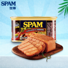 SPAM 世棒 午餐肉罐头 孜然烧烤味 198g*4罐￥35.60