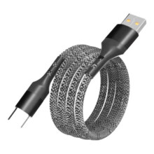 摩力小象 type-c to type-c双头数据线66W快充PD充电线  (灰斑马色） 1m10.8元（合3.6元/件，买二送一，下单两件，到手三件）