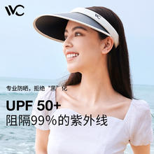 VVC 女士夏季遮阳帽 黑拼白券后39元