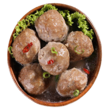 恋食记潮汕手打牛肉丸牛筋丸鱼丸特产正宗肉丸子汕头火锅食材烧烤 牛肉丸253克+潮汕牛筋丸253克68元
