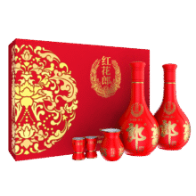 郎酒 红花郎 53度 酱香型 超市白酒 婚庆送礼喜宴 53度 500mL 1盒 红花郎十 礼盒装580元（需领券）