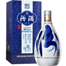 PLUS立减：汾酒 青花20 清香型高度白酒 53度375ml 单瓶装 商务送礼315.51元（需领券）