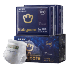 bc babycare皇室狮子王国 纸尿裤XL码58片106元