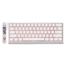 美加狮 机械键盘 MAD 60 RGB 68键 白色105.4元（需领券）