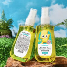 天然配方！力圣 儿童驱蚊花露水 100ml*2瓶￥9.90 1.6折