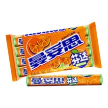 【百亿补贴】曼妥思劲嚼清爽充气夹心软糖水果薄荷味条糖休闲糖果11.9元