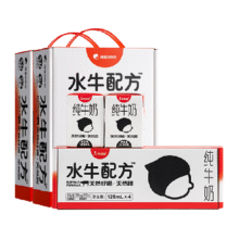 隔壁刘奶奶纯牛奶125ml×40盒130.27元（返超市卡5元后）