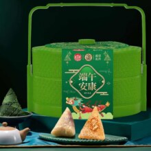 徐福记 高端双层提篮粽子礼盒4粽4味 580g × 4件96元（需领券，合24元/件）(微信小程序购买)