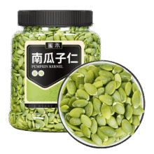 百亿补贴：蜜禾新货原味南瓜子仁500g罐装每日坚果仁孕妇儿童解馋健康休闲零食品17.6元