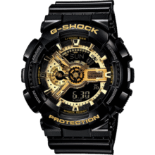 卡西欧（CASIO）男表黑金G-SHOCK双显运动防水时尚腕表送男友礼物 GA-110GB-1A（潮流黑金1#）1080元 (券后省10)