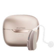 首购+国补：科大讯飞（iFLYTEK）耳背式助听器老年人专用耳聋耳背医用级隐形蓝牙降噪-星耀版左耳1658.3元（需领券）