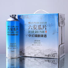 徽六 六安瓜片中式精酿啤酒 1L 6罐 整箱装券后98元