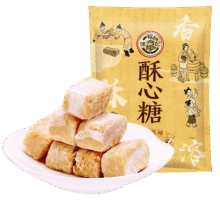 徐福记 混合口味酥心糖 袋装250g 约25颗15.16元（合7.58元/件）