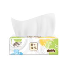 清风 抽纸 100抽*24包22.9元