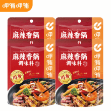 呷哺呷哺 麻辣香锅调料90g*4袋