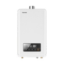 东芝（TOSHIBA）【白玉TS1】13升燃气热水器 3D恒温变频下置风机抗风婴儿洗小体积 国家补贴立减15% 低水压启动1699元 (月销1000+)