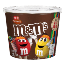 M&M'S牛奶巧克力豆270g 休闲儿童零食糖果生日母亲节礼物25.9元 (月销1w+)