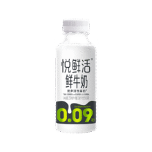 plus会员：悦鲜活 鲜牛奶  260ml*5瓶20.59元/件