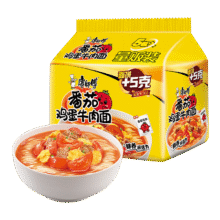 康师傅 番茄鸡蛋牛肉面 5袋9.9元