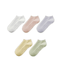 20点：有棵树 肌理短筒 纯棉 5双19.95元（限时两小时）