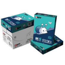 APP 金光APP（蓝蜗牛）A4/70g 复印纸a4打印纸顺滑不卡纸a4纸整箱 500张/包8包/箱（4000张）企业采购113.03元