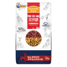 麦富迪鹿肉双拼狗粮成犬粮泰迪贵宾金毛拉布拉多柴犬全犬种通用型 10kg309元