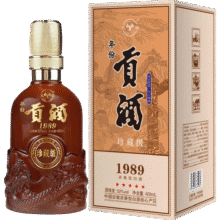 天源 贡酒1989系列52度 浓香型白酒礼盒装400mL 1瓶4.95元包邮