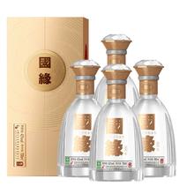 京东PLUS：今世缘 国缘对开 柔雅型 白酒 42度 700ml*4瓶1536.48元