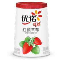优诺（yoplait）优丝果粒草莓味酸奶135gx3杯 家庭分享装 低温酸牛奶 风味发酵乳18.2元 (券后省20,月销1w+)