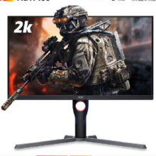 AOC 显示器 Q27G4 27英寸、2K、320HZ1316.65元包邮（需用券）