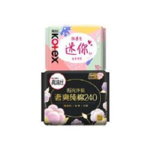 高洁丝 姨妈巾组合 日用240mm8片+迷你190mm10片2元包邮(需用券)
