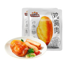 88VIP：三只松鼠 高蛋白鸡胸肉解馋即食代餐零食 50g*11件17.46元（合1.59元/袋）+34淘金币